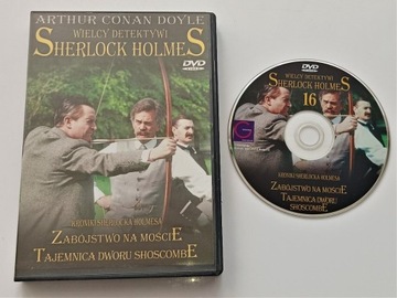 2x Film DVD Sherlock Holmes Zabójstwo na moście Ta