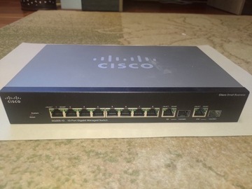Switch Cisco SG300-10 zarządzany L2/L3 zasilacz