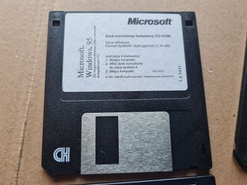 Microsoft Windows 95 Dysk rozruchowy 3,5" 1,44MB