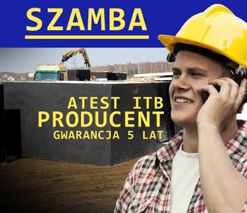 SZAMBO BETONOWE 10M3 Zbiornik na szambo deszczówkę