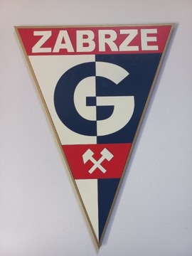 Górnik Zabrze herb logo 30cm prezent 
