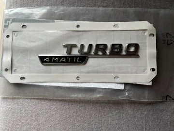 Emblemat Mercdedes - Turbo 4MATIC