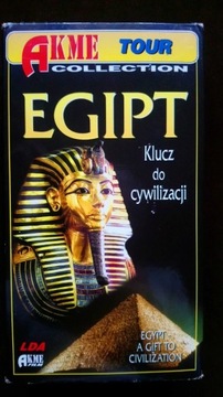 EGIPT Klucz do cywilizacji kaseta Video 