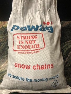 Łańcuchy śniegowe do wózka widłowego firmy PEWAG