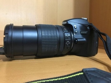 Nikon d3200 18mm-105mm