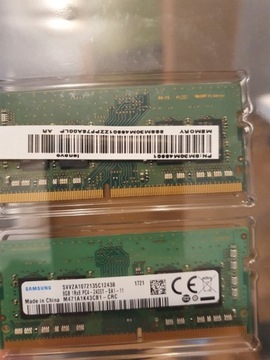 Pamięć RAM Samsung 2x8GB 2400 mhz DDR4 SODIMM
