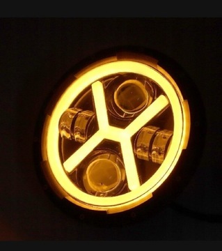 Reflektory "X" LED [Wrangler, Patrol, Samurai] 