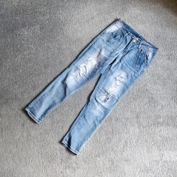 Spodnie jeansowe Denim, r. S, dżinsowe, dziewczęce