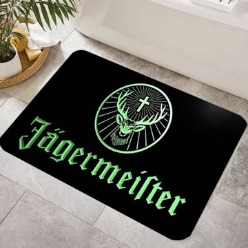 Zagęszczony dywan z logo Jagermeister do salonu