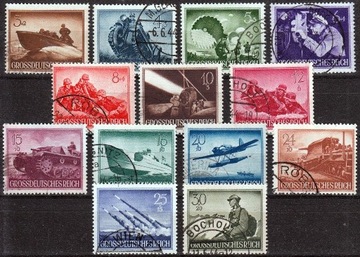 DR, Mi 873-885, 13 znaczków stemplowanych