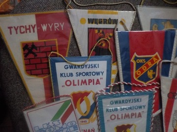 proporczyk Odra Tychy Olimpia Cracovia  Węgrów