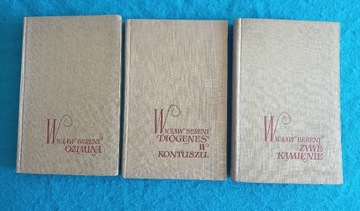 Wacław Berent zestaw 3 książek - jedna seria wyd.