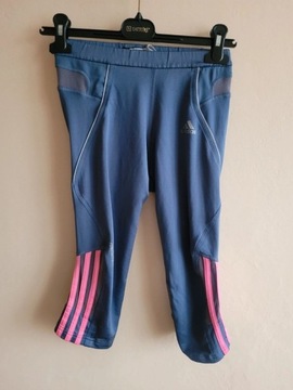 Szare legginsy Adidas roz. XS