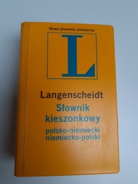 Słownik kieszonkowy niemiecki Langenscheidt