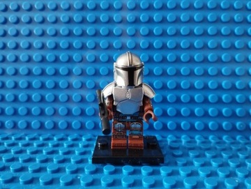 Minifigurka kompatybilna z LEGO Din Djarin Mandalorianin Star Wars
