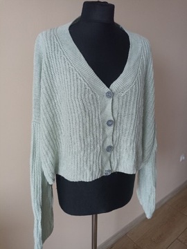 Kardigan damski sweter oversize r. S 36 nowy 