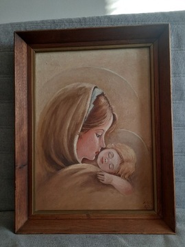 Obraz religijny Matka Boska z Dzieciątkiem 