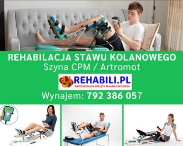 Szyna CPM do rehabilitacji Mielno Artromot