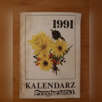 Kalendarz Przyjaciółki 1991