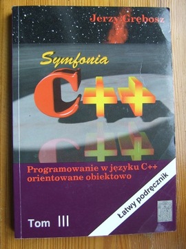 Grębosz. Symfonia C ++. . Tomy  I-II-III