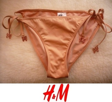 morelowy dół strój kąpielowy H&M xs 34 bikini