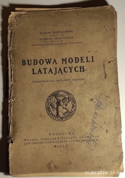 Kościanowski - Budowa modeli latających - wyd.1931