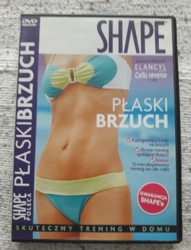 Płaski brzuch SHAPE płyta DVD