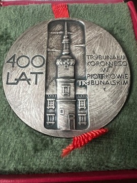 Stary medal 400 lat Piotrków Trybunalski