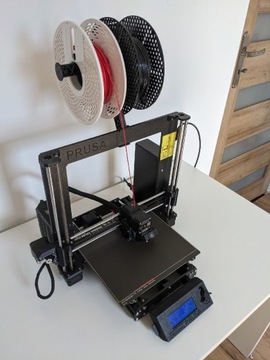 Oryginalna Drukarka 3D Prusa i3mk3s+ kolor czarny 