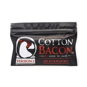 Cotton Bacon silver wata do grzałek SZYBKA WYSYŁKA