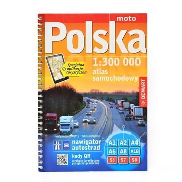 ATLAS SAMOCHODOWY POLSKA DEMART 2016