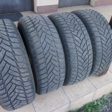 Opony zimowe z felgami stalowymi DUNLOP 205/55 R16