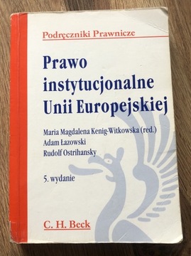 Prawo instytucjonalne Unii Europejskiej