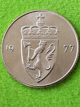 50 ORE 1977 NORWEGIA