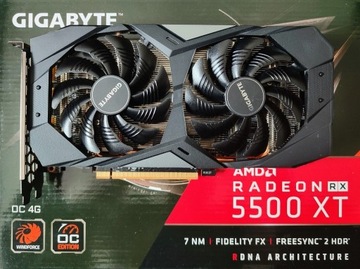 AMD Radeon RX 5500 XT OC 4GB GDDR6/128bit Gigabyte