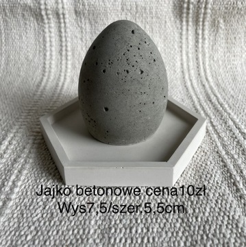 Jajko z betonu