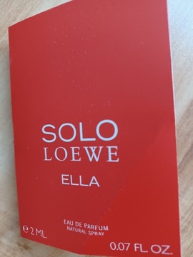 Solo Loewe ella edp próbka perfum