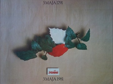 3 maja 1971 - 3 maja 1981, Solidarność, plakat