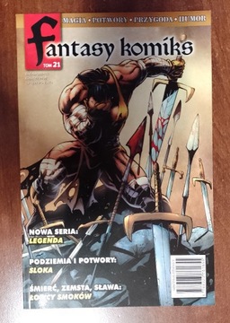 Fantasy Komiks tom 21 praca zbiorowa