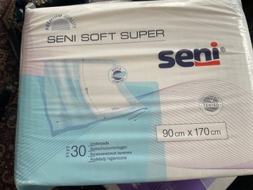 Seni SUPER PLUS podklady 90x170 45szt GRATIS