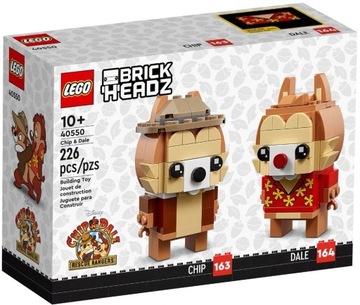 Lego BrickHeadz 40550 Chip i Dale 
