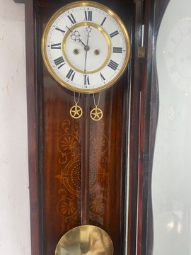 Uroczy wiedeński linkowy zegar 