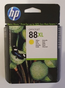 Tusze HP officejet 88XL żółty