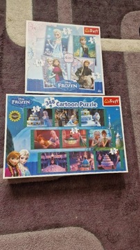 Puzzle Disney Frozen Elsa 2szt