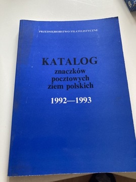 Katalog znaczków pocztowych ziem polskich 1992-199