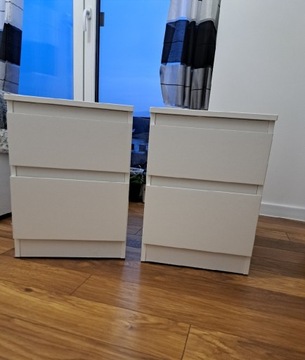 2 komody-stoliki nocne Malm Ikea 