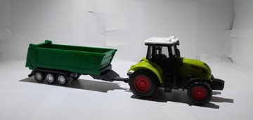 Traktorek Z napędem z przyczepa 