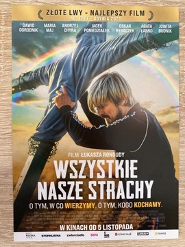 Wszystkie Nasze Strachy - ulotka z kina