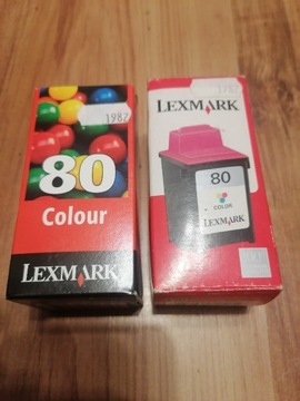 Lexmark 80 colour oryginał Conpaq Kodak Samsung