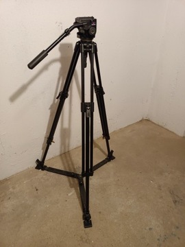 Statyw Manfrotto + Głowica 501+ pająk+pokrowiec